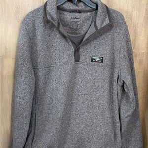 L.L. Bean Men’s Gray Pullover Sweater size L